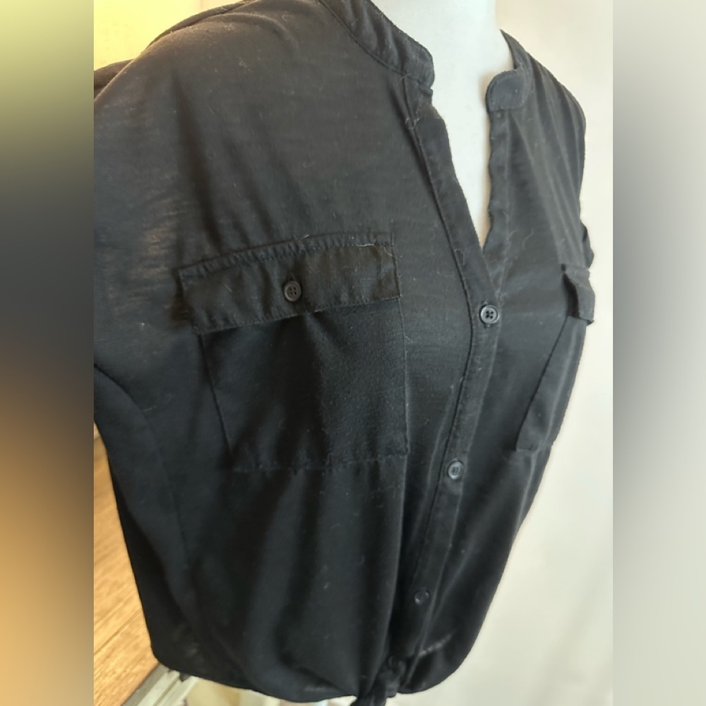 No Boundaries Black Utility Top - Size XL